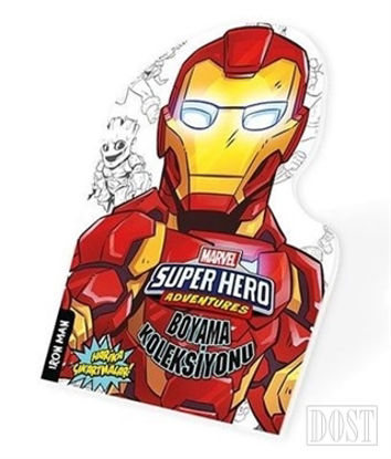  ron Man Marvel S per Kahramanlar Boyama Koleksiyonu